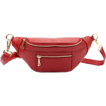 Kabelka Kožená kabelka Luka červená KZ2250148