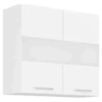 Kuchyňská linka Horní skříňka SPLIT 80 GS-72 2F - bílá - SLEVA 3% s kodem radost25