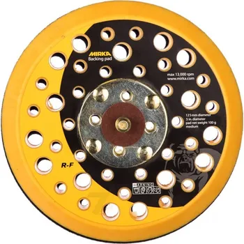 Brusný papír Mirka Opěrná podložka Ø 125 mm 44 děr