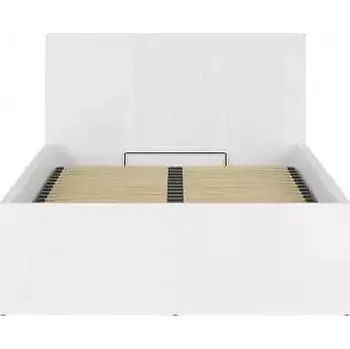 Postel Postel TETRIX s roštem LOZ/120/B, bílý lesk - doprava zdarma - SLEVA 3% s kodem radost25