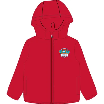 Chlapecká bunda Paw Patrol - Tlapková patrola -Licence Chlapecká šusťáková bunda, zateplená - Paw Patrol 52282884, červená Barva: Červená, Velikost: 122-128