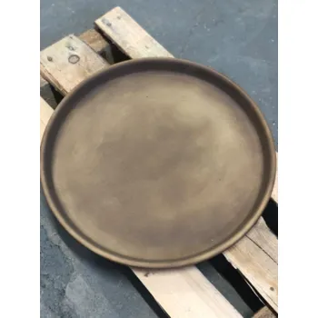 Zahradní dekorace ZahradniDekorace Podmiska 37,6 cm x 3,9 cm, 3 kg ODSTÍN-GLAZURA: 4.cihlově tmavá-terakota-CT