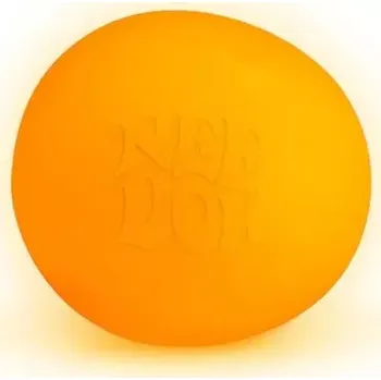 Cestovní hra Schylling Mačkací neonový míček Needoh 1 ks Oranžový