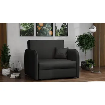 Obývací stěna Rozkládací křeslo Vivian Loft I Mono černá