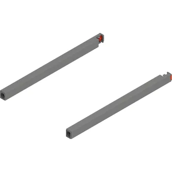 BLUM Reling podélný Merivobox L+P indium šedá matná Jmenovitá délka [mm]: 500