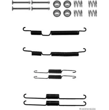 Brzdová čelist Sada prislusenstvi, brzdove celisti HERTH+BUSS JAKOPARTS J3560501
