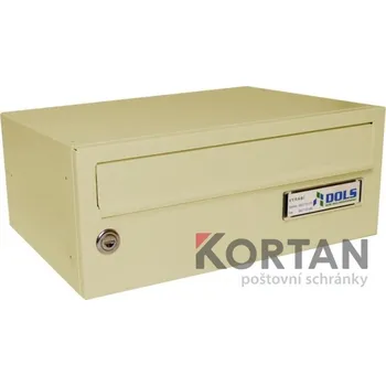 Poštovní schránka Poštovní schránka B-015 - na stěnu - lakovaná RAL 9005 - černá