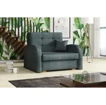 Rozkládací křeslo Vivian Gold I Paros šedý - SLEVA 3% s kodem radost25