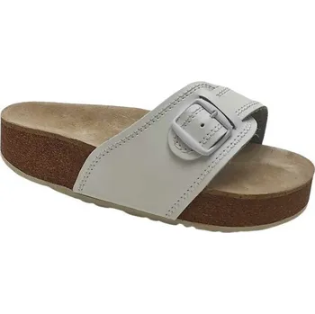 Dámská zdravotní obuv VANIMAR Korkové pantofle s vyměkčenou stélkou - bílé, vel. 36 - 46 vel. 39 - délka vnitřní stélky 26,4 cm