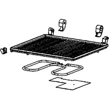 Příslušenství pro gril Grilovací deska grilu Tefal Inicio - spodní FS-9100029723