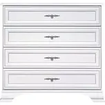 Komoda Idento KOM4S - Bílá - SLEVA 3% s kodem radost25