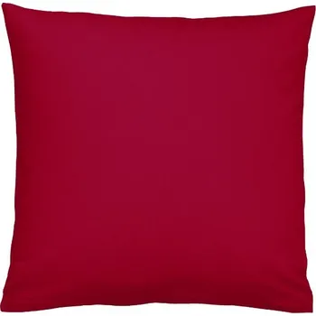 Polštář SCANquilt povlak JERSEY ELASTIC LYCRA tmavě červená 40 x 40 cm