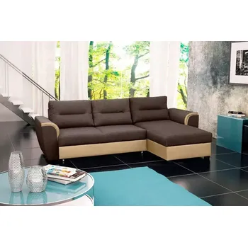 Sedací souprava Sedací souprava Tommy hnědá/béžová - PRAVÁ - doprava zdarma - SLEVA 3% s kodem radost25