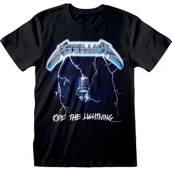 Pánské tričko Pánské tričko Metallica - Ride the lightning tracks (2) (Pánské triko Metallica)