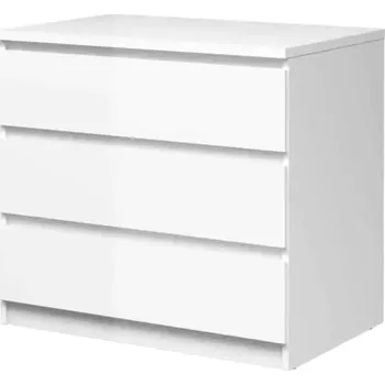 Komoda Komoda Simplicity 235 bílý lesk - SLEVA 3% s kodem radost25