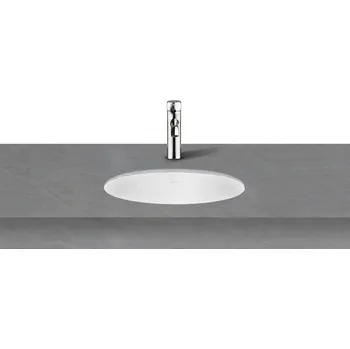Umyvadlo Ksuro 108 umyvadlo 38x30 cm oválné pod pult bílá 20013000