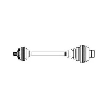 Hřídel nápravy Hnací hřídel CIFAM 655-267