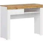 HOLTEN toaletka BIU1S, bílá/dub woltan/bílý lesk - SLEVA 3% s kodem radost25