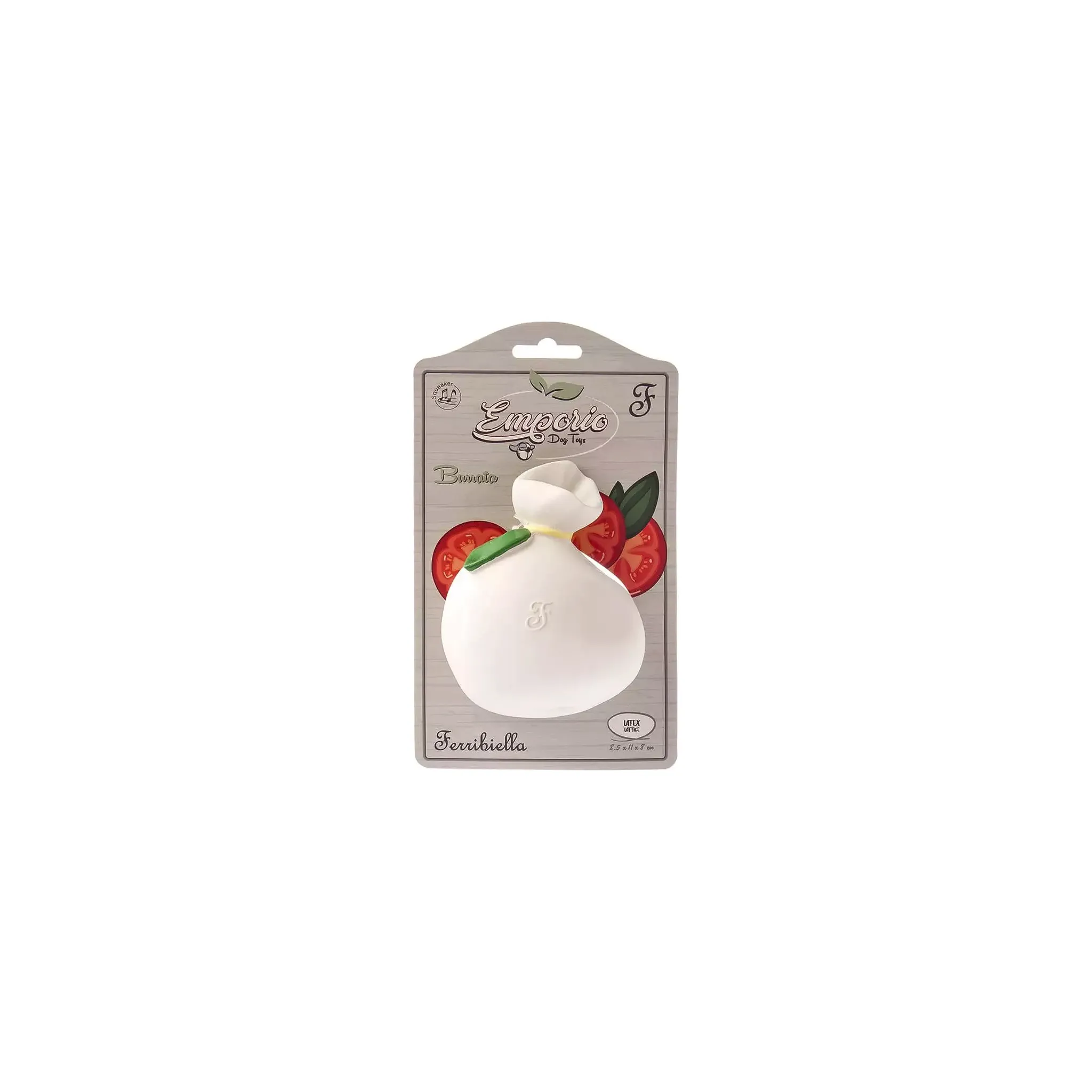 Fotografie 1 - Hračka pro psa Ferribiella Emporio Toys Burrata