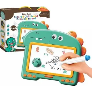 Magnetická kreslící tabulka Bavytoy Kreslící tabulka 2v1 zelená