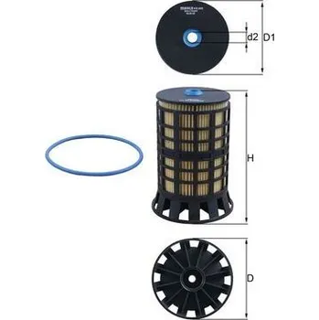 Palivový filtr Palivový filtr KNECHT KX 606D