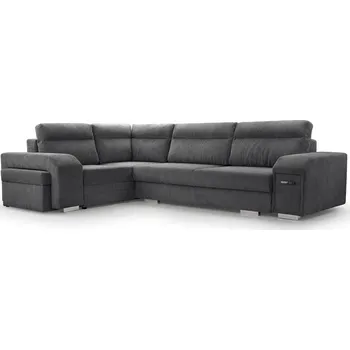 Obývací stěna Sedací souprava Alvin L Lincoln 90 šedá