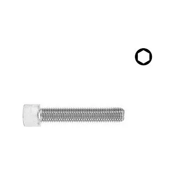 Šroub Šroub Imbus DIN 912 8.8 M6x50 ZB celozávit 8ks