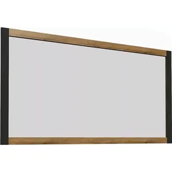 Zrcadlo Zrcadlo MONTANA LS, dub lefkas tmavý/smooth šedý - SLEVA 3% s kodem radost25