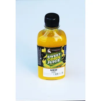 Návnadové aroma Poseidon Baits ORGANIC sweet corn juice 220ml - Jahoda