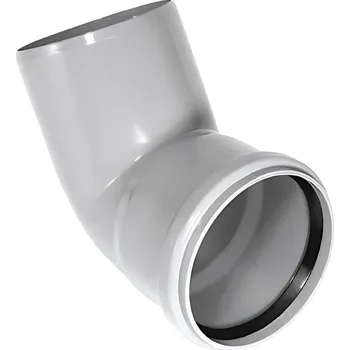 Vodovodní potrubí HT odpadní koleno HTB 125/67°