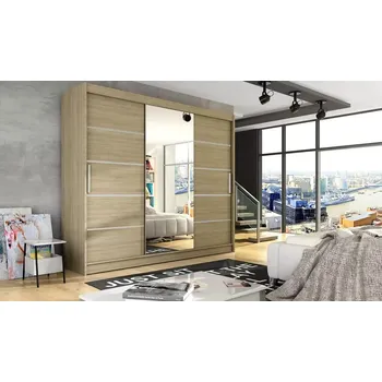 Šatní skříň Skříň Astana VI sonoma - doprava zdarma - SLEVA 3% s kodem radost25