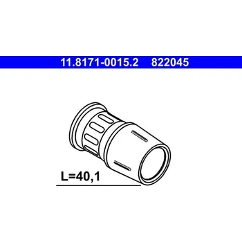 Brzdový třmen Vodicí pouzdro, brzdový třmen ATE 11.8171-0015.2