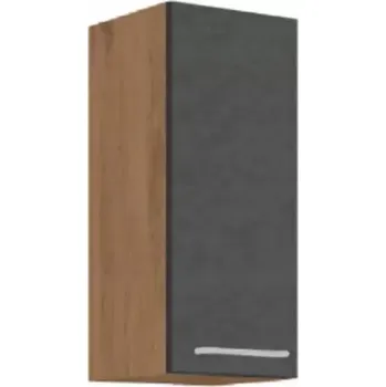 Kuchyňská linka Horní skříňka VEGA 30 G-72 1F - šedá matná / dub lancelot - SLEVA 3% s kodem radost25