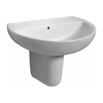 Umyvadlo Geberit Umyvadlo Kolo REKORD 60x45,5cm bez otvoru pro baterii, s přepadem oválné K91060000