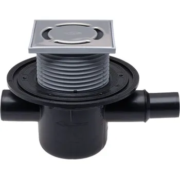 HL vpusť 11,5x11,5 se sifonem+zpětná kl. HL300