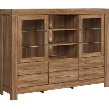 Komoda Gent komoda KOM2W6S/13/17, dub stirling - doprava zdarma - SLEVA 3% s kodem radost25