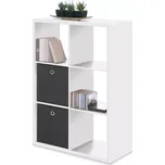 Knihovna MAX 6 bílá - SLEVA 3% s kodem radost25