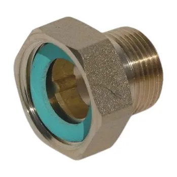 Mosazné šroubení k vodoměru 6/4"x2"