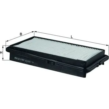 Auto-moto Vzduchový filtr MAHLE LX 667