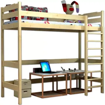 Dětská postel Vomaks Zvýšené patro ZP 004 - 1246/SUR4 - SLEVA 3% s kodem radost25