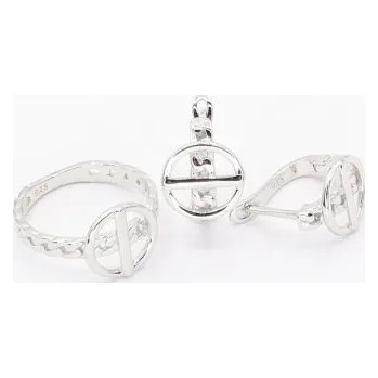 Souprava šperků Stříbrná souprava