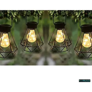 Zahradní dekorace Svítidlo venkovní solární SOLAR DIAMOND BULB se soumrakovým čidlem (zdroj světla LED 3000K)