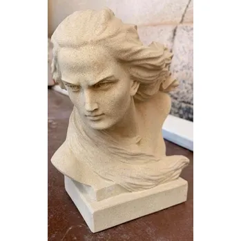 Zahradní dekorace ZahradniDekorace zahradní sochy - Vítr - mužská hlava, výška 21 cm, 3,7 kg