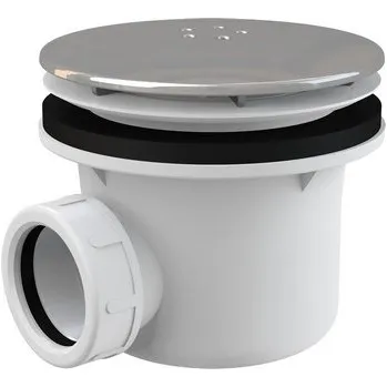 Sifon Alca plast Sifon Alcaplast A49K vaničkový pr.90 kov LUX