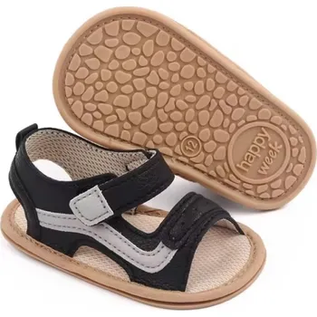 Capáčky Sandálky 6-12 měsíců - D2795-3 / černá