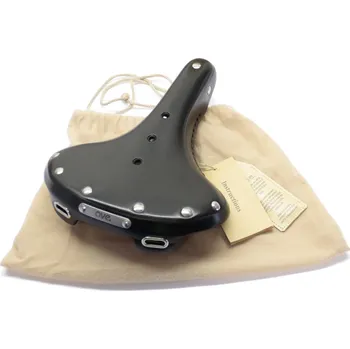 Sedlo na kolo Geys sedlo kožené Gyes GS-21 černé