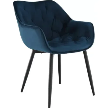 Křeslo Designové křeslo FEDRIS - modré - SLEVA 3% s kodem radost25