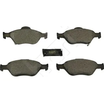 Brzdová destička Sada brzdových destiček, kotoučová brzda HART 260 744