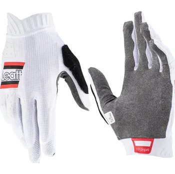 Cyklistické rukavice RUKAVICE NA KOLO LEATT MTB 1.0 GRIPR GLOVE WHITE VELIKOST XL
