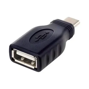 Kabel do PC PremiumCord Adaptér USB-C/male - USB2.0 A/female, OTG, černá